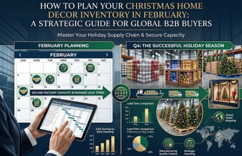 How to Plan Your Christmas Home Decor Inventory in February: A Strategic Guide for Global B2B Buyers
